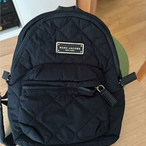 Marc Jacobs Quilted Black Backpack